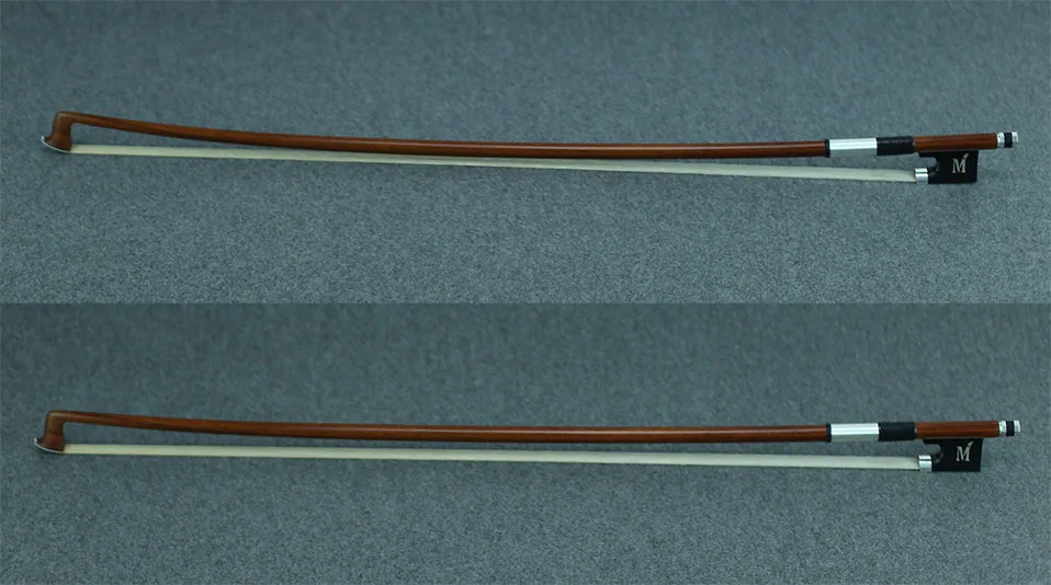 

4/4 Size E.Sartory Master Pernambuco VIOLIN BOW Silver Fittings Well Balanced Perfect Performance <ACTUAL BOW#15>