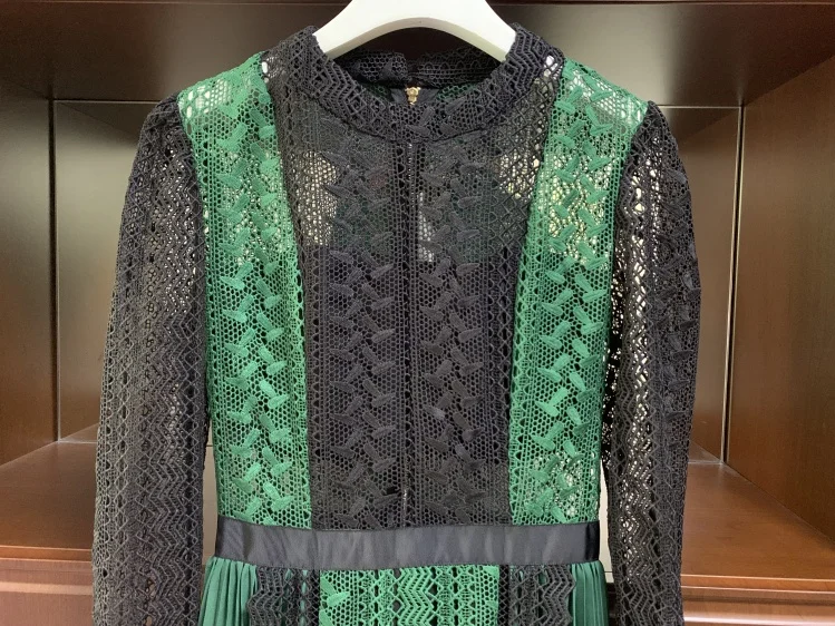 ESHINES осеннее винтажное зеленое миди с ассиметричным низом платье сексуальное