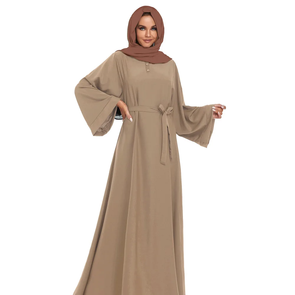 Женское длинное платье в арабском стиле, женское кимоно, кафтан, молитвенный халат, турецкое платье цзилбаб, Паранджа, вечернее платье Jalabiya