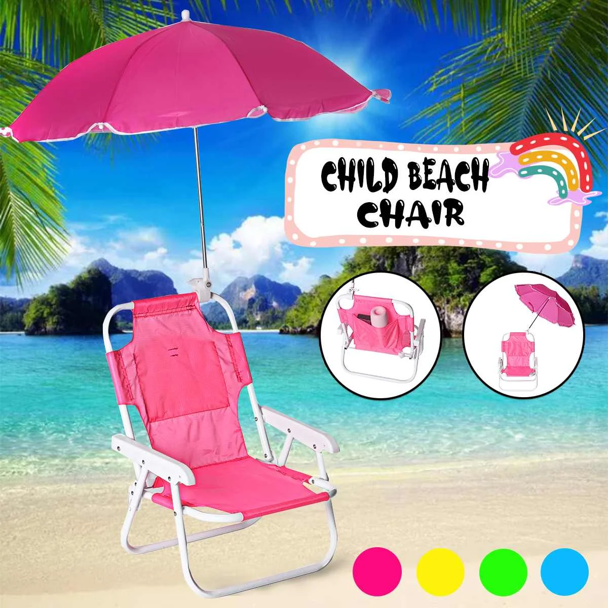 

Children Kids Folding Camping Chair Fishing Picnic Chair BBQ Hiking Chair Outdoor Tools Travel Foldable Beach Seat Chair