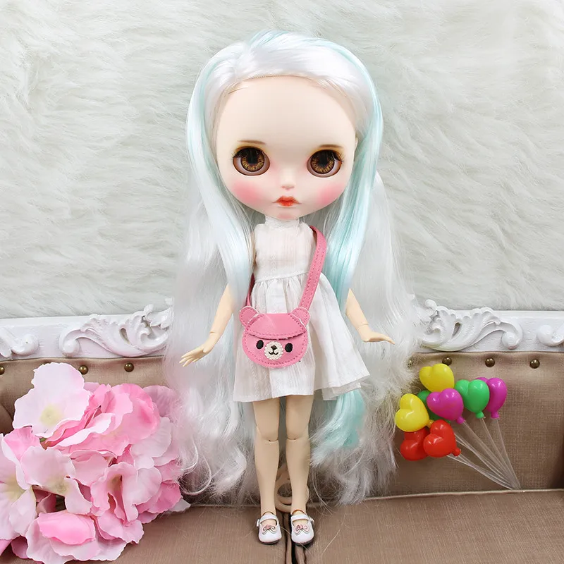 Фабрика ICY 1/6 шарнирный блеск для губ 30 см смешанные цвета волос новинка матовое