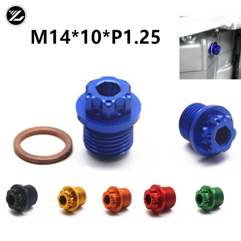 M12 * 10 P1.25 Запчасти для мотоциклов винт слива масла воды болт yamaha suzuki kawasaki ktm