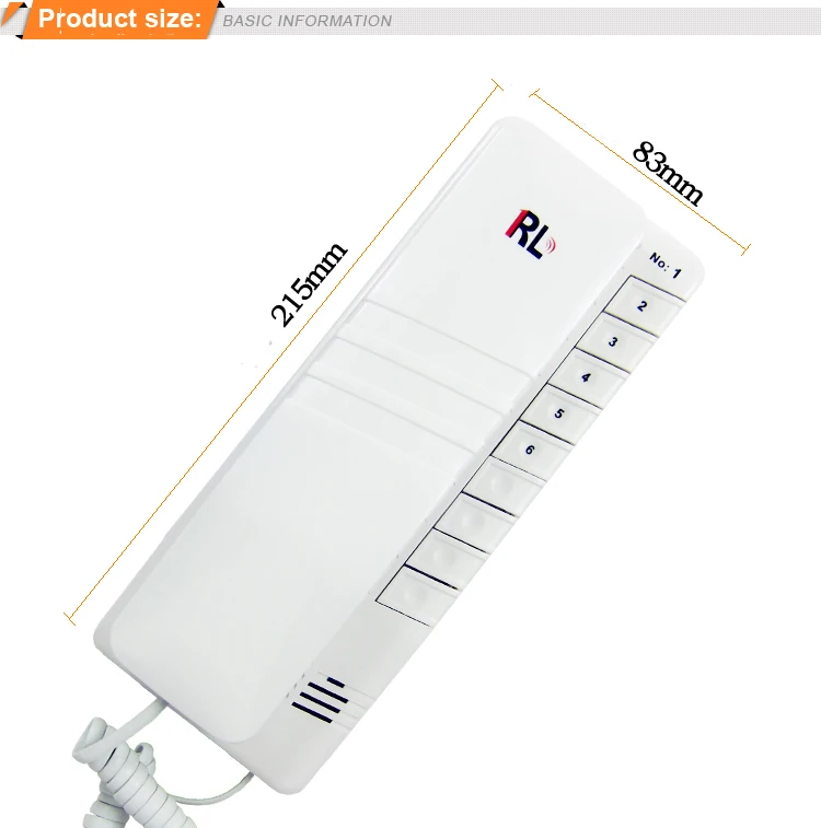 Система внутренней связи высокого качества 4 стороннее проводное переговорное