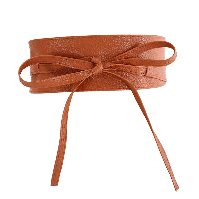 

Women Punk Chain Belt Adjustable Black Double/Single Eyelet Grommet Metal Buckle Leather Waistband For Jeans Slimming Body Belts