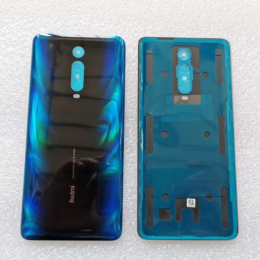 Чехол для Redmi K20/K20 Pro/Xiaomi 9 T/9 T pro, Задняя стеклянная панель, чехол для задней двери с клейким корпусом