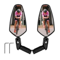 1pcs bicycle handlebar rearview mirror universal hd wide angle 360%c2%b0 rotatable bicycle mirror mtb bike cycling rear view mirrors