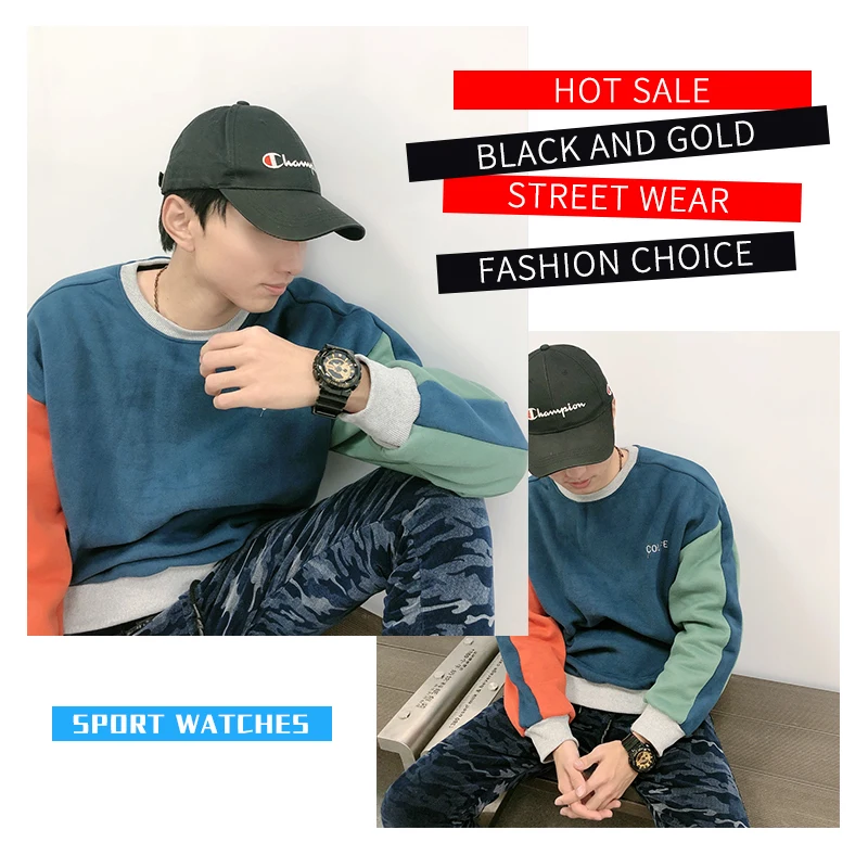 Часы наручные BASID мужские/женские спортивные водонепроницаемые брендовые