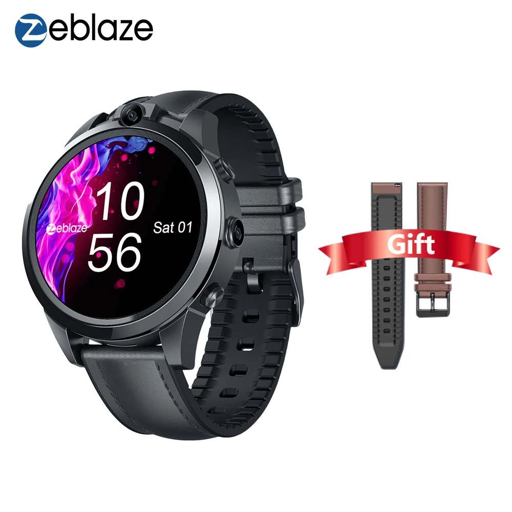 Zeblaze THOR 5 PRO Smart Watch сердечного ритма крови Давление видеовызовов Скорость монитор