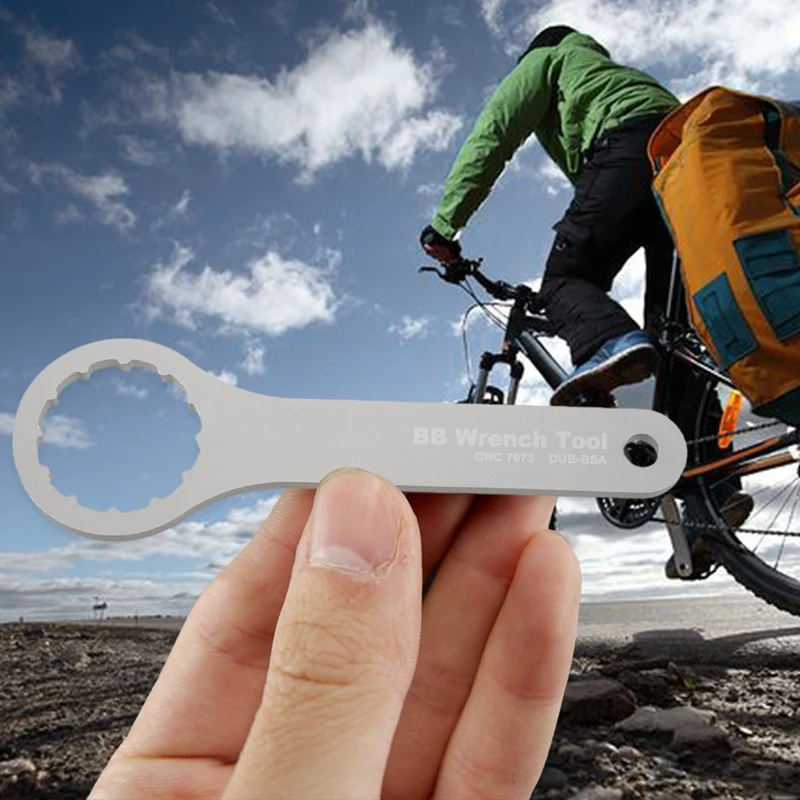 

Bicycle Bottom Bracket Installation Tool BB Wrench Tool Aluminum Alloy 7075 T6 for SRAM DUB BSA30