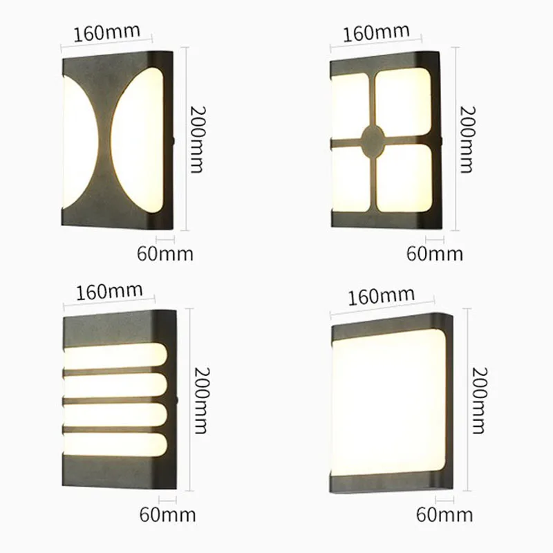 Светодиодный настенный светильник современный лестница лофт кровать спальня
