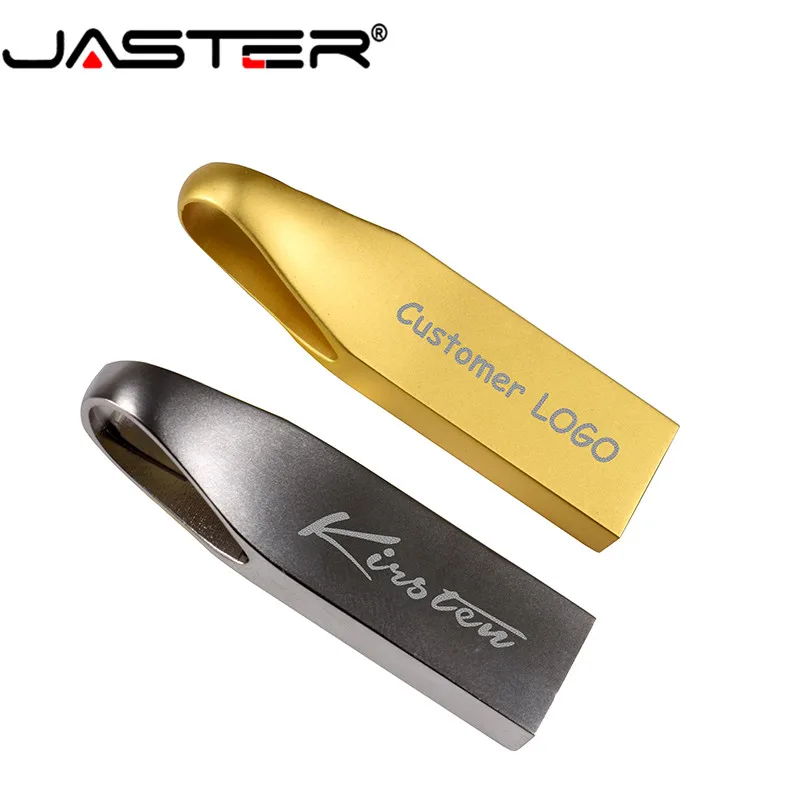 Металлический USB флеш накопитель JASTER 4 ГБ 8 16 32 64 2 0 ГБ|USB флэш-накопители| |