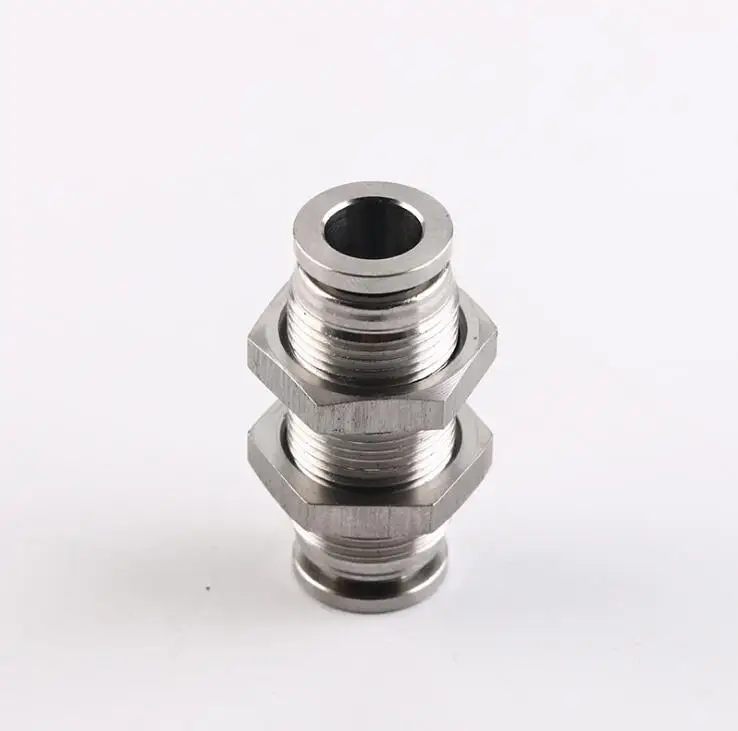 Пневматическая перегородка из нержавеющей стали 1/8 5/32 1/4 3/8 1/2 дюйма|push