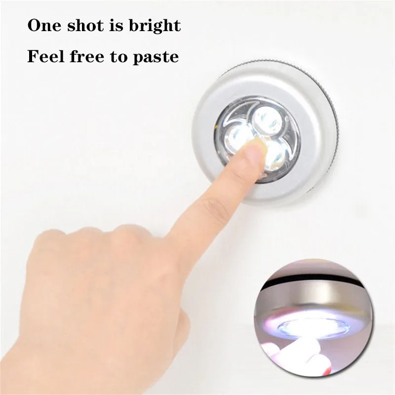 Светодиодная подсветка под шкаф без касания с клейкой наклейкой беспроводная