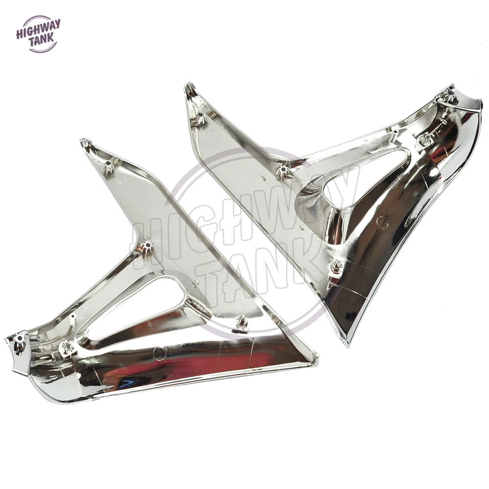 

New Chrome Motorcycle Saddlebag Decoration Scuff Cover case for Honda Goldwing GL1800 2001-2011 2005 2006 2007 2008 2009 2010