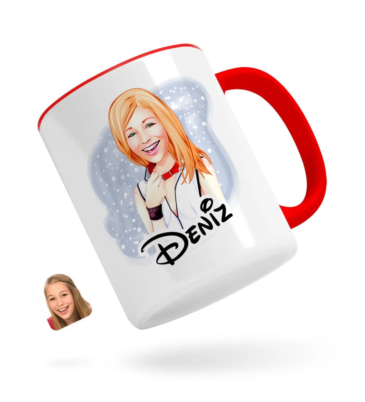 

Персонализированные Для женщин с карикатурой зеленый чай китайский Bardak-35