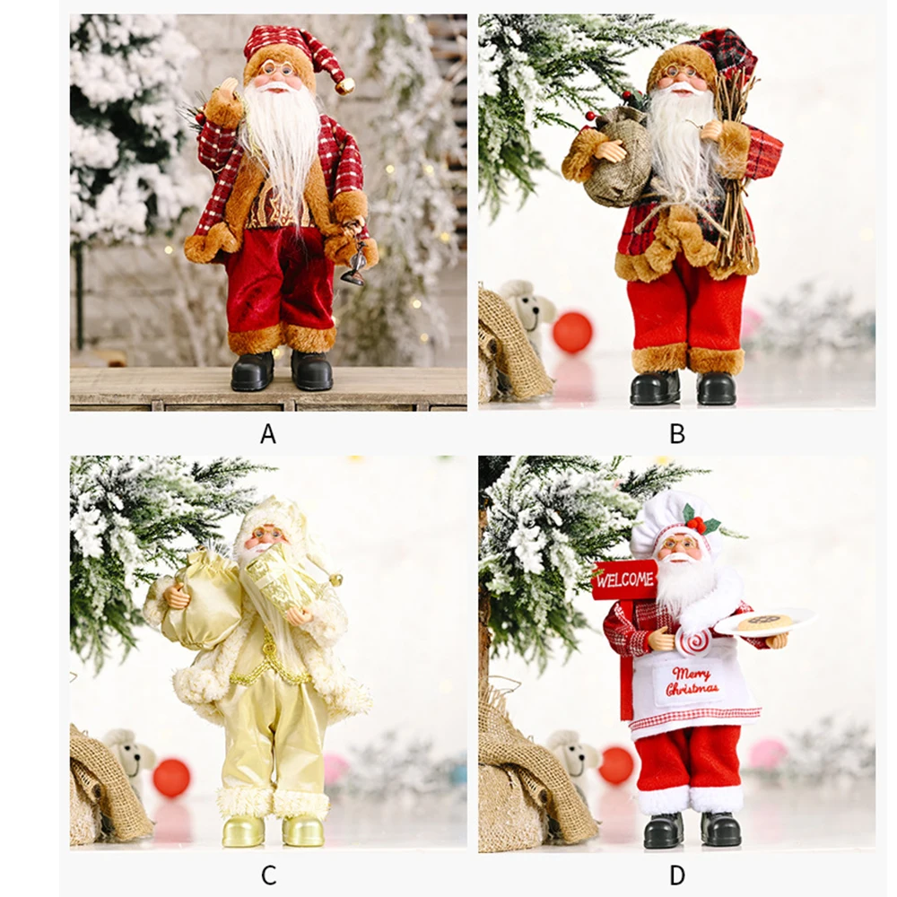 Кукла Санта-Клаус статический креативный Подарочный пакет кукла-марионетка для