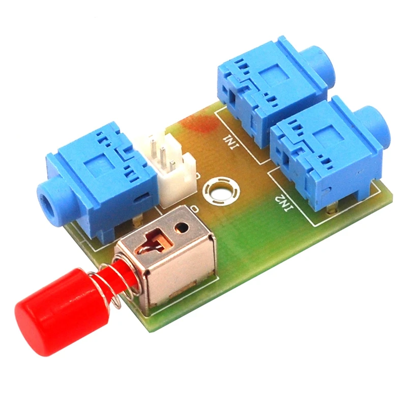 XH-M371 Audio Switching Module 3.5 2 Ways Into 1 Way Out Switch Board Socket | Безопасность и защита