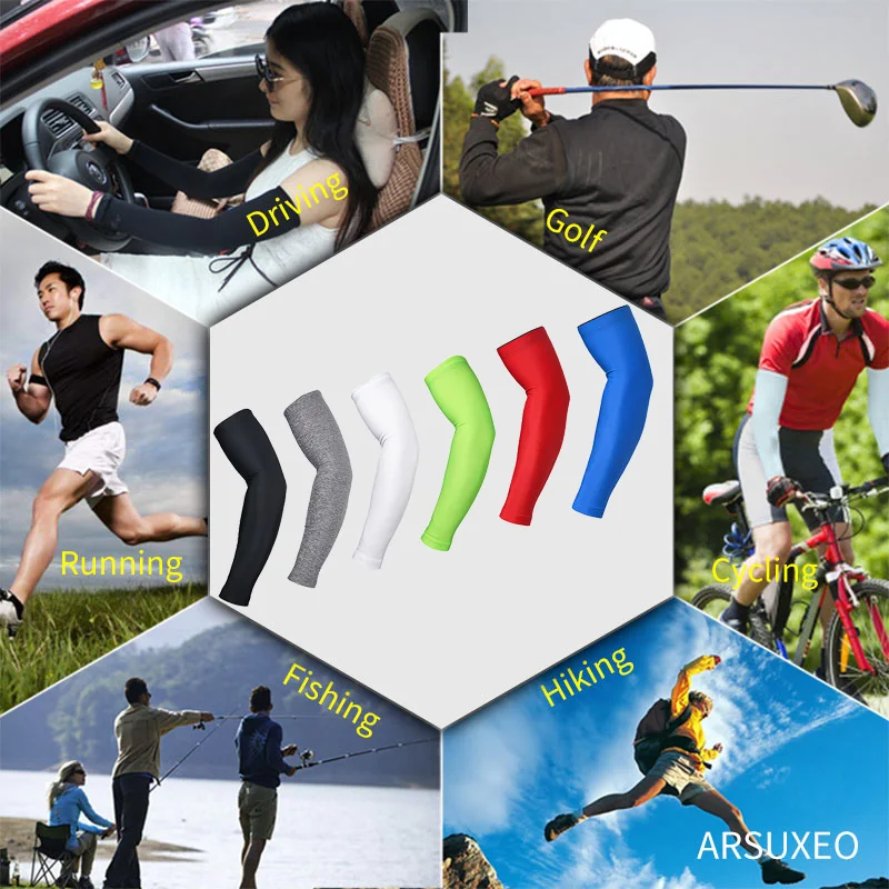 Нарукавники для велоспорта летние нарукавники MTB велосипеда рукава защиты от УФ