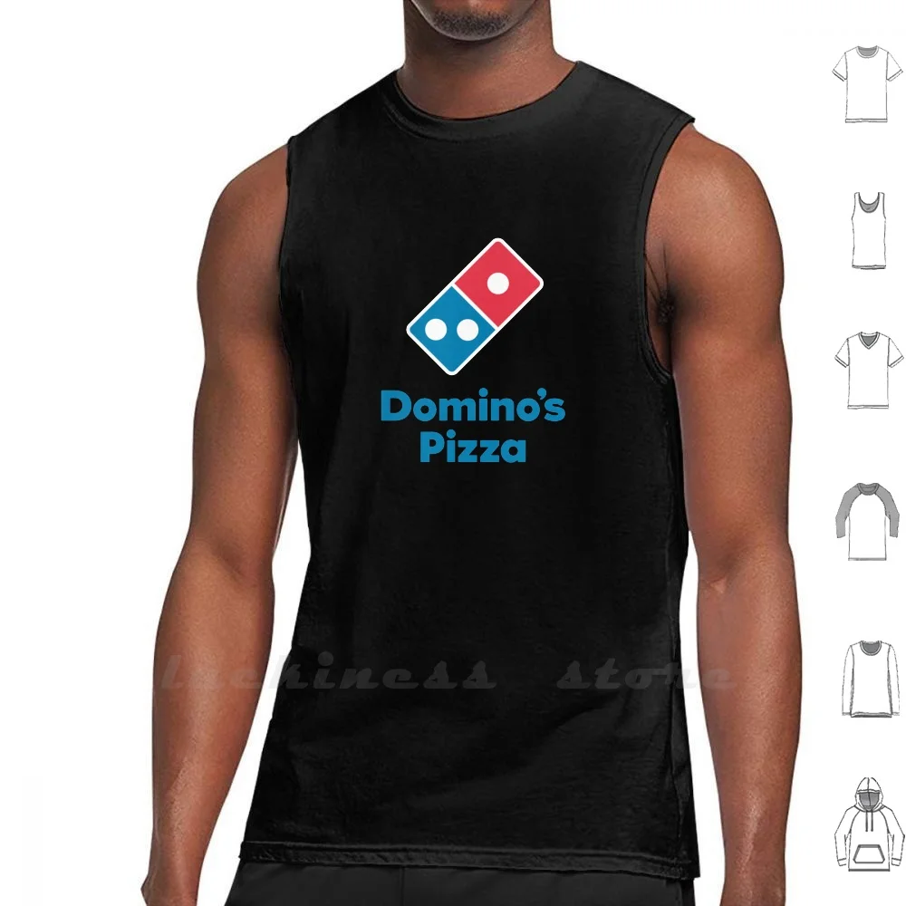 

Товары для пиццы Dominos, жилет, майка, хлопковая, без рукавов, домино, пицца, доминус, подарок для пиццы, домино, товары для пиццы, домино