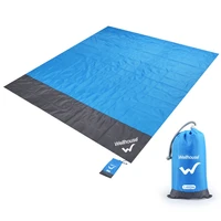 waterproof beach blanket waterproof outdoor portable picnic mat camping ground mat mattress with bag