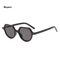 boyarn boyarn gradient small frame frame sunglasses new gafas de sol fashion sun glasses irregular round glasses women uv400 squ