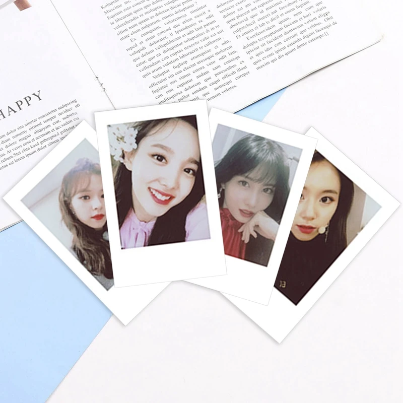 

10Pcs/Set Kpop TWICE LOMO Cards HD Photo Card Self Made Collective Journal Photocard Photograph Cards For Fans