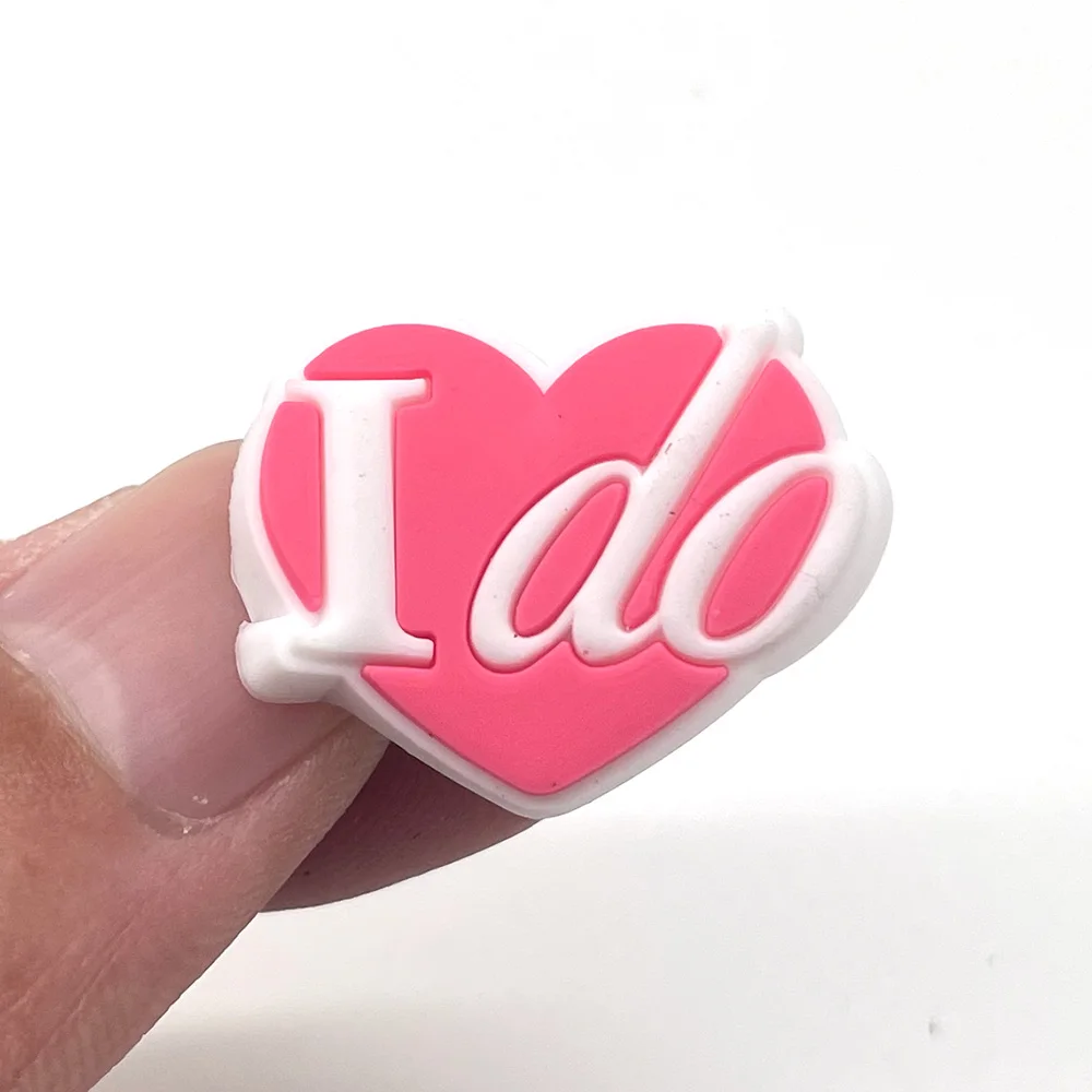 1 pcs cute Sweet love style Shoe Charms cartoon sandals shoe Accessories Buckle for croc Jibz Women Girl Kid Party X-mas Gifts