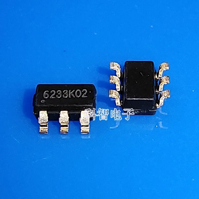 

Original 10PCS/ CR6233 SOT23-6 6233K02