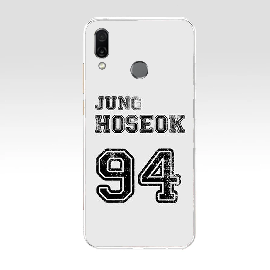 051FG TS Джерси Jungkook jhope jimin T подарок Мягкий Силиконовый ТПУ чехол для телефона huawei