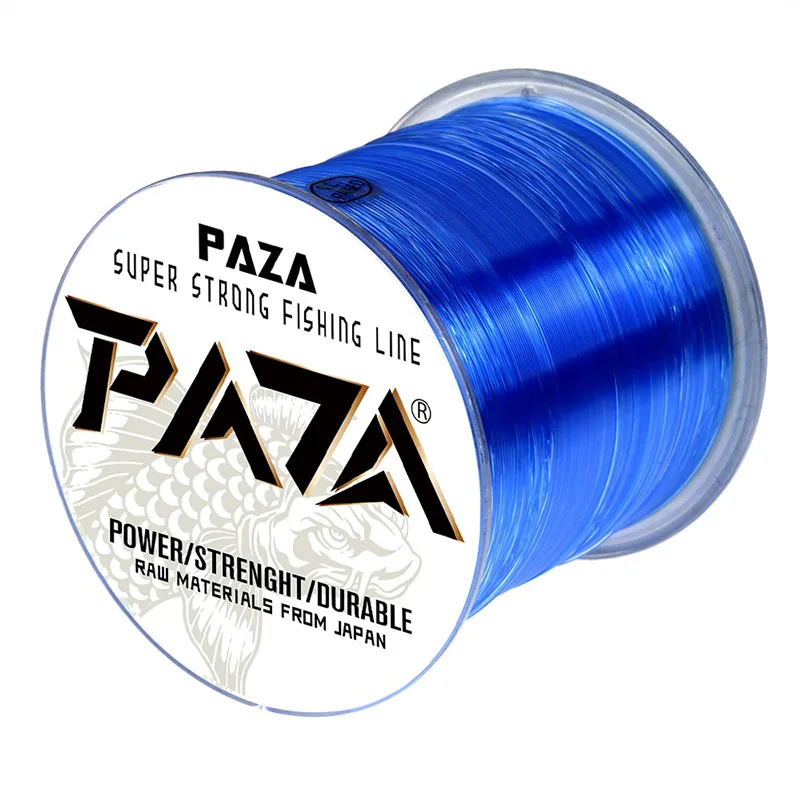 

PAZA 500M Nylon Fishing Line Pesca 500m 200m 50m Coating Leader Wire Carp Monofilament Sea SaltwaterInvisible Accessories