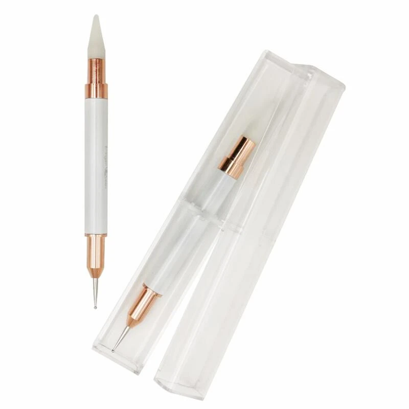 Ручка-карандаш для дизайна ногтей металлический стержень карандаш