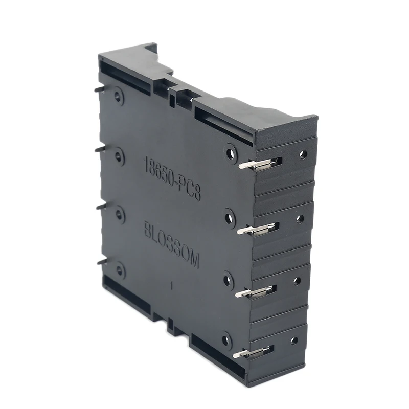 10 шт./лот черный пластиковый 1x2x3x4x18650 Коробка для хранения аккумуляторов 1 2 3 4