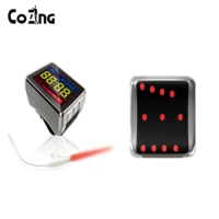 coizng 650nm laser physiotherapy sinusitis wrist watch diode for diabetes hypertension treatment diabetic therapy instrument