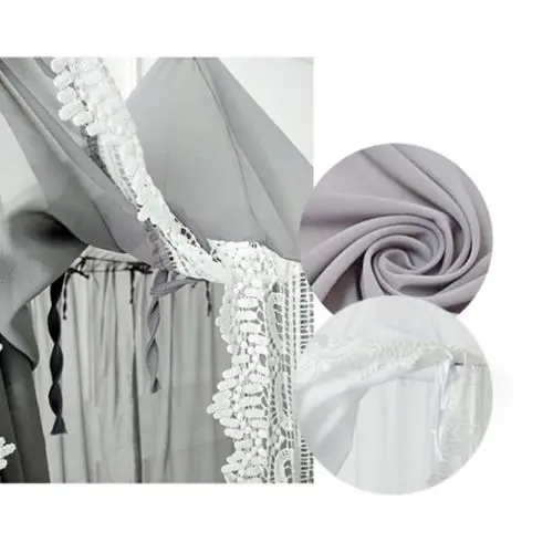 Навес для детской кровати из хлопка AA сетка от комаров круглая купольная палатка