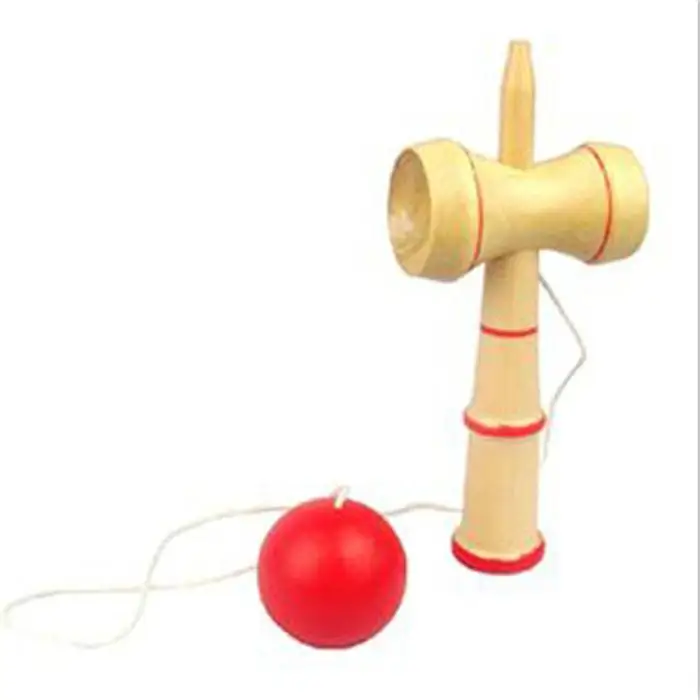 Японские традиционные умелые деревянные игровые мячи для жонглирования детский