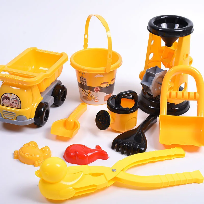 

Children's Beach Toys Seaside Beach Fun Sand Baking Set Play Sandpit Toy Summer Outdoor Toys Sandbox Toys Set Sandcastle