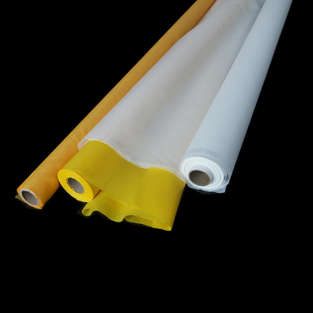 

150T 380Mesh 34UM 10Meter 100% Polyester Silk Screen Printing Mesh