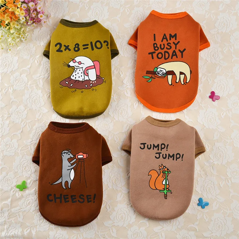 Одежда для собак маленьких и больших зимний жилет куртки продукт щенков рубашка