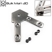 50pcslot makerlink 60 angle tee nut for v slotc beam linear rails connection
