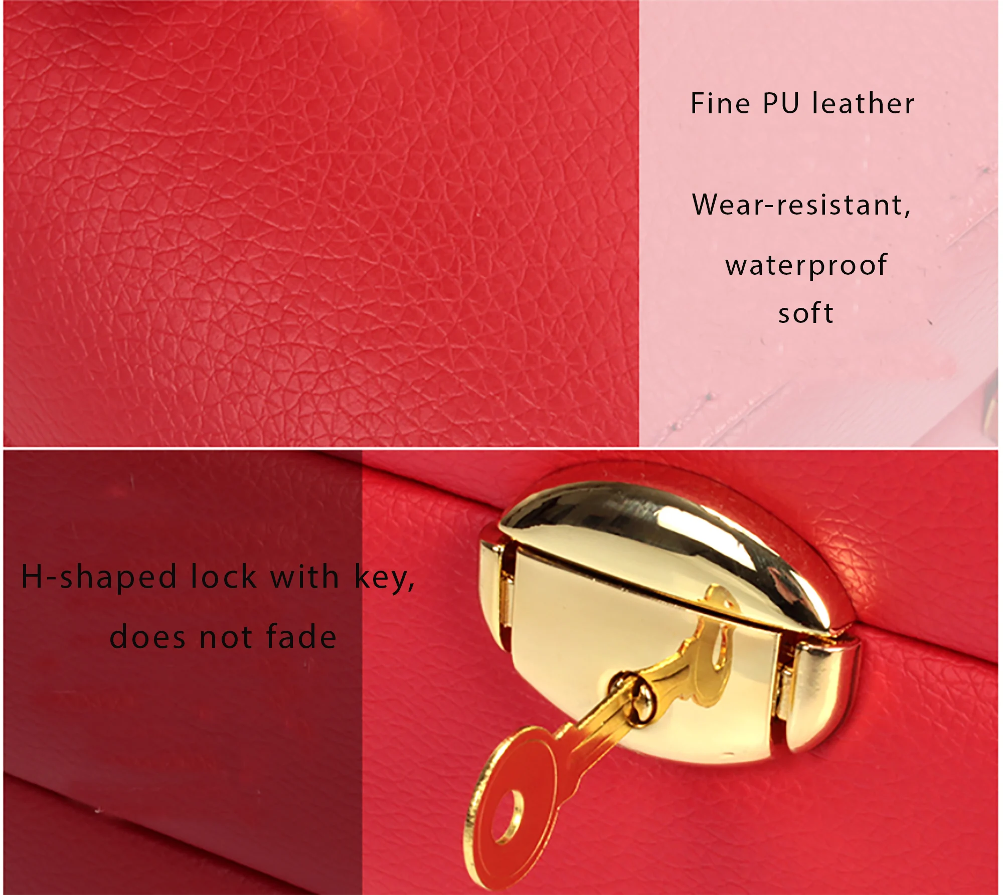 Продажа Универсальный органайзер Милая принцесса, Дорожный Чехол, портативная полуавтоматическая шкатулка для ювелирных изделий, Подарочная коро...