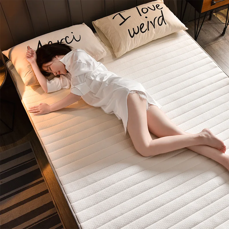 Постельное белье тонкий латексный матрас Подушечка для кровати студенческого