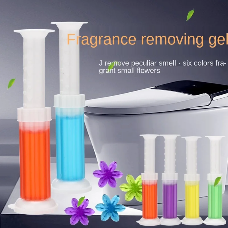 

Toilet Cleaner Gel Plastic Flower Gel Needle Cleaner Fragrance Toilet Deodorant Bathroom Toilet Cleaning Tool
