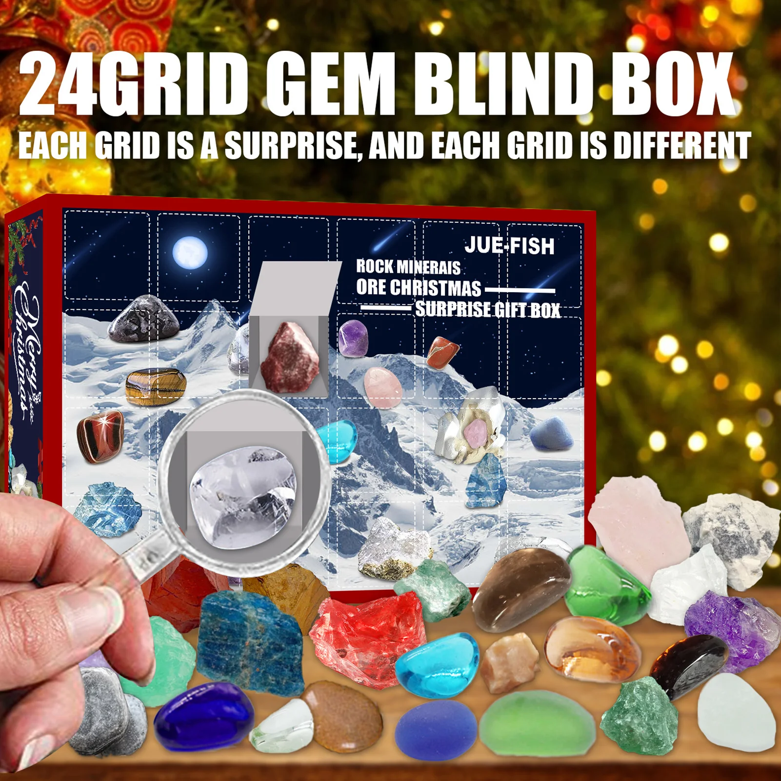 

Ore Christmas Advent Calendar Ultimate Specimen Collection Gift Christmas Countdown Calendar Christmas Gift Box Christmas Decor