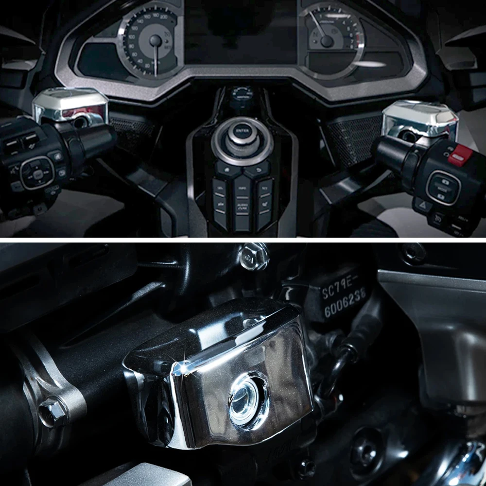 Мотоциклетная хромированная задняя основная головка цилиндра для Honda Goldwing 1800 F6B