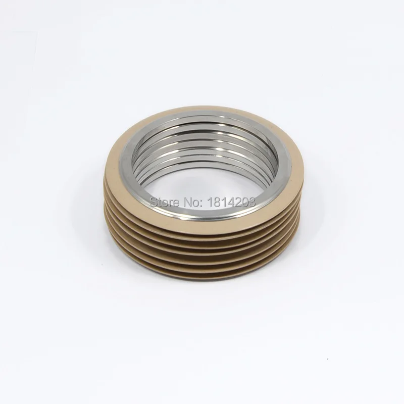 ASL 54*73*4 мм Наружная герметизация PTFE уплотнительная губа SS304 корпус для вакуумного