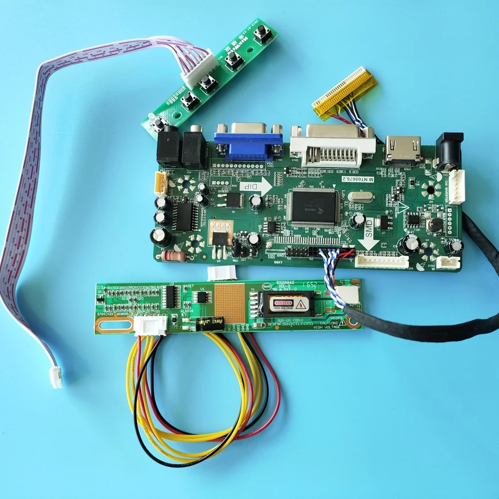 Комплект для B133EW01 V3 HDMI DVI 1 лампы LVDS 20pin 1280X800 сигнал VGA контроллер панель монитор