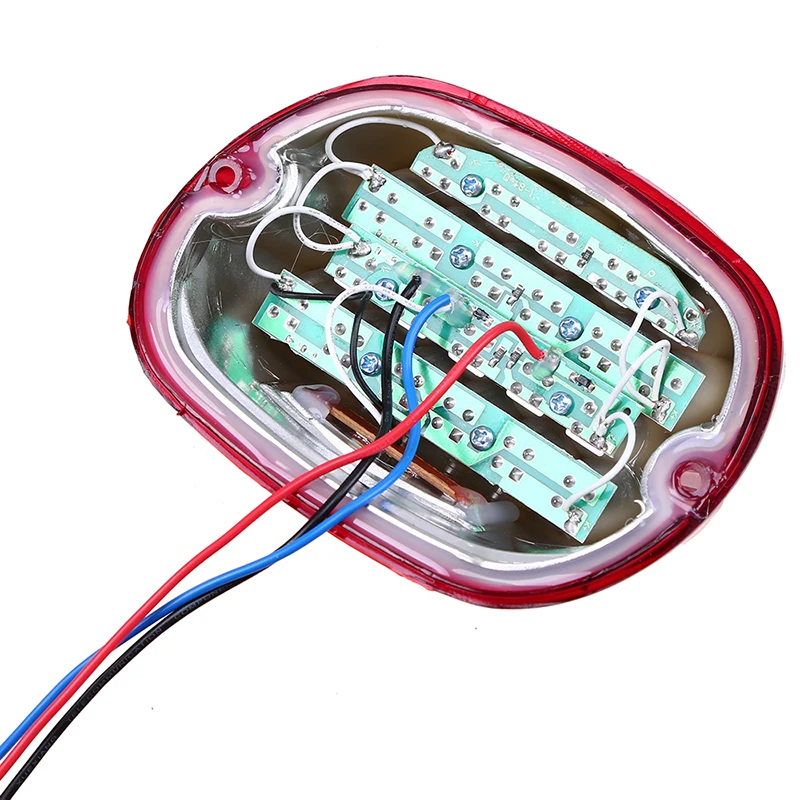 Модифицированный задний фонарь для езды на мотоцикле красный светодиодный