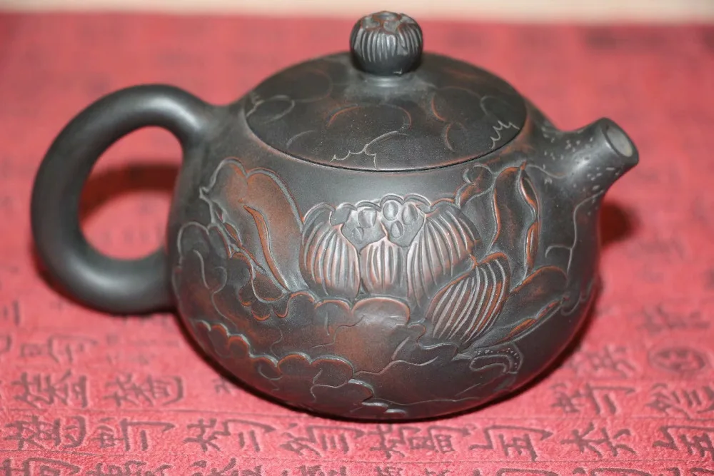 Jian shui purple ceramic Китайский чайник Цзяньшуйская керамика Мини чайник из Цзяньшуй XI SHI номер 2