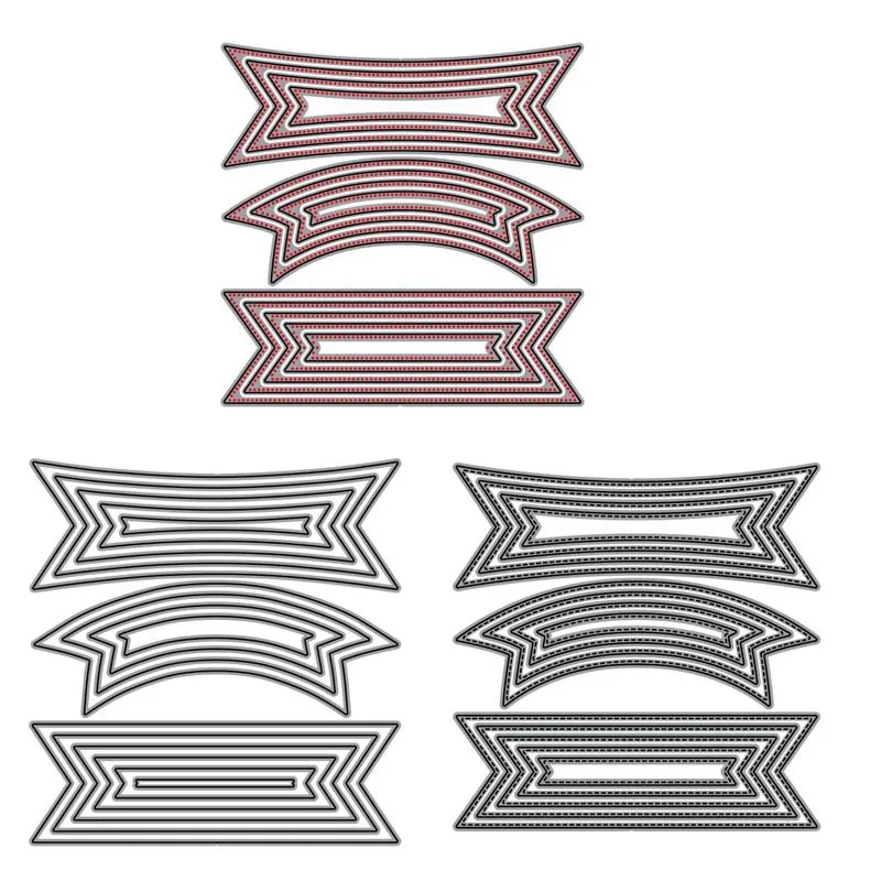 JC больших ярлыков фон Форма металлический Трафаретный вырубной штамп форма для