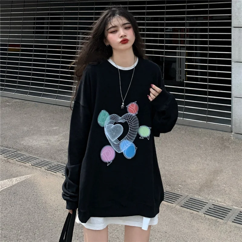 

Стильный свободный тонкий свитер в Корейском стиле